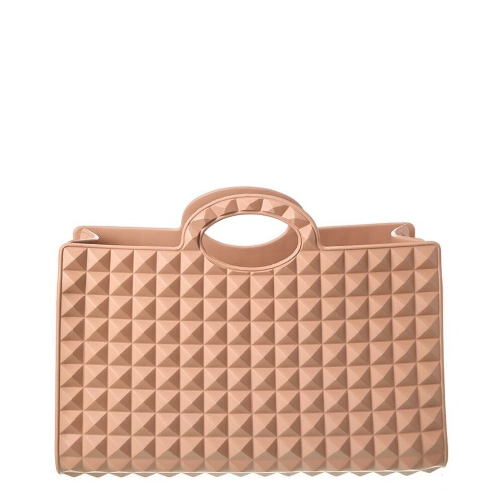 Valentino Roman Stud Tote, Pink
